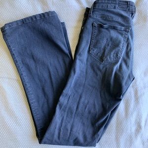 AG dark wash bootcut jeans